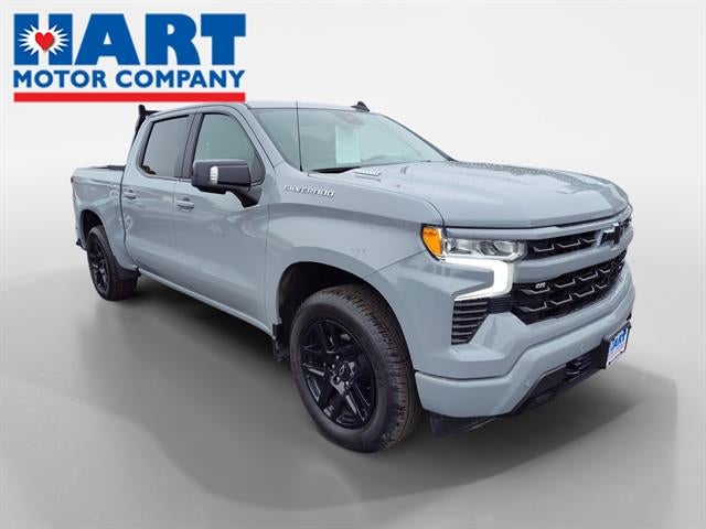 2025 Chevrolet Silverado 1500 RST in Slate Gray Metallic — front three-quarter view